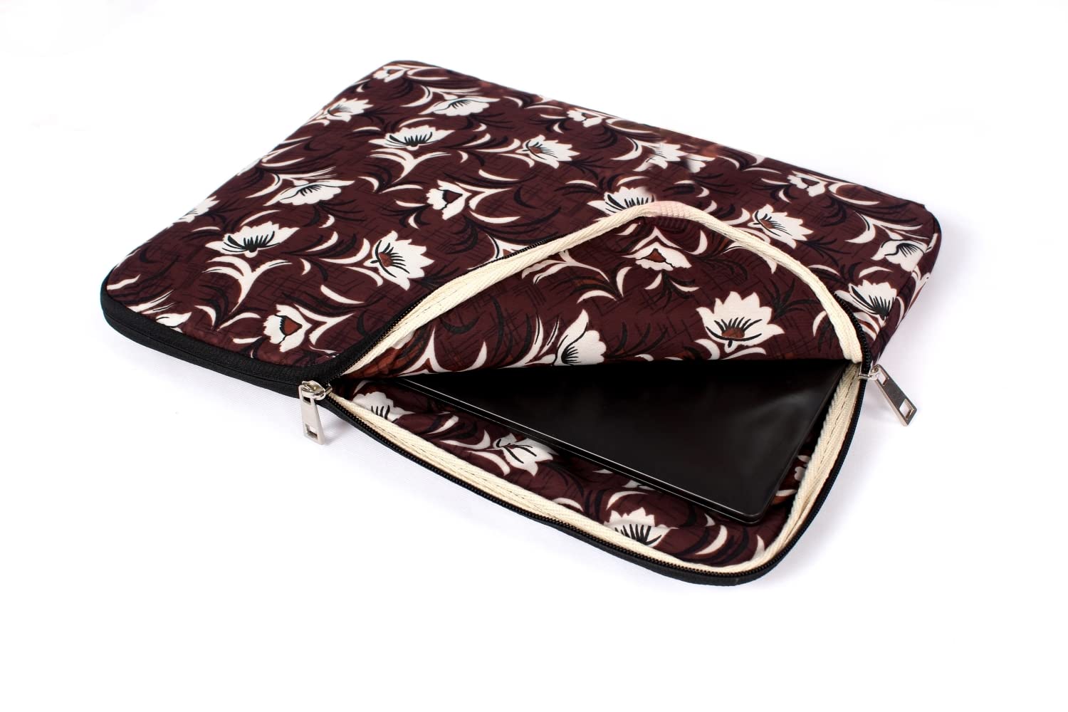 The Furnishing Tree Laptop Sleeve Case Pouch Zippered Cover for 11.6 inch Laptop Waterproof Polyester Fabric Floral Pattern (B09RSRKQSK) Amazon Price History, Amazon Price Tracker