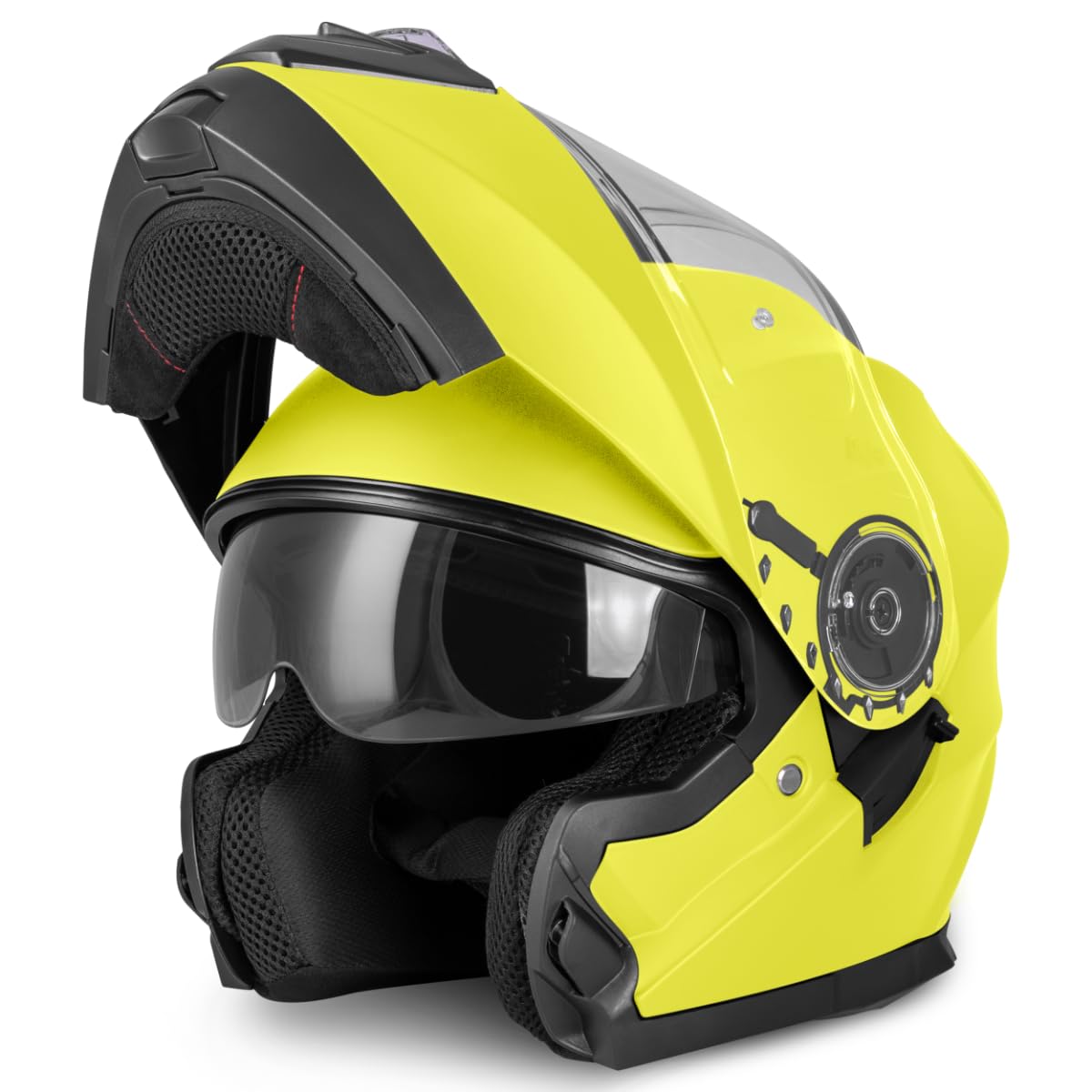 VINZ Busan Casco Modular con Visera Solar | Casco Moto & Scooter & Ciclomotor | ECE 22.06 Homologado | En Tamaño XS - XXL | para Hombre y Mujer — view 16