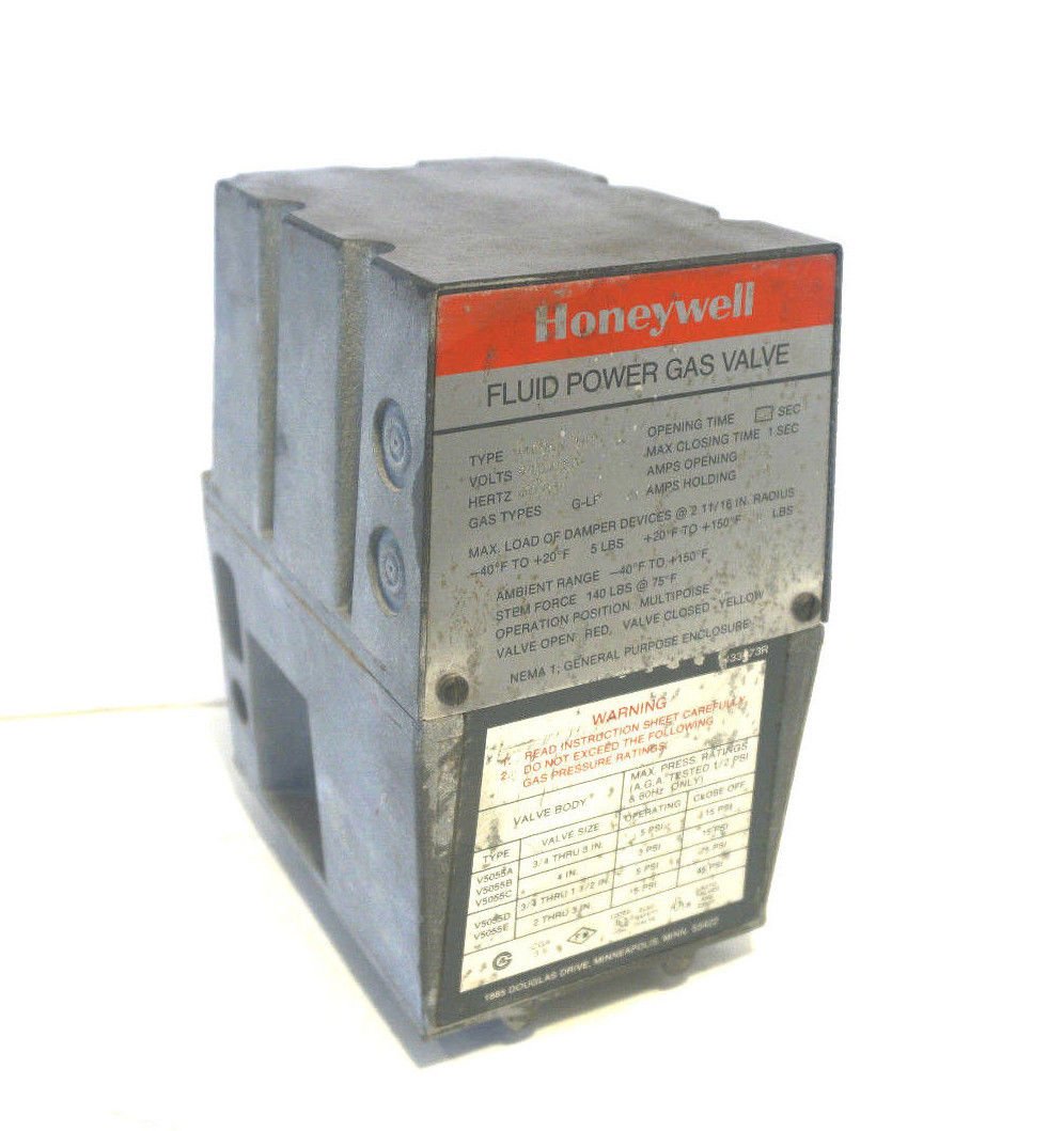 HONEYWELL V4055A 1031 3 Fluid Power Gas Valve ACUATOR