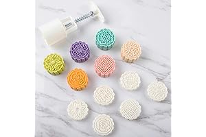 Chinese Mooncakes Traditional Festival Delicacy Mid-Autumn Mooncake Making Mold Set