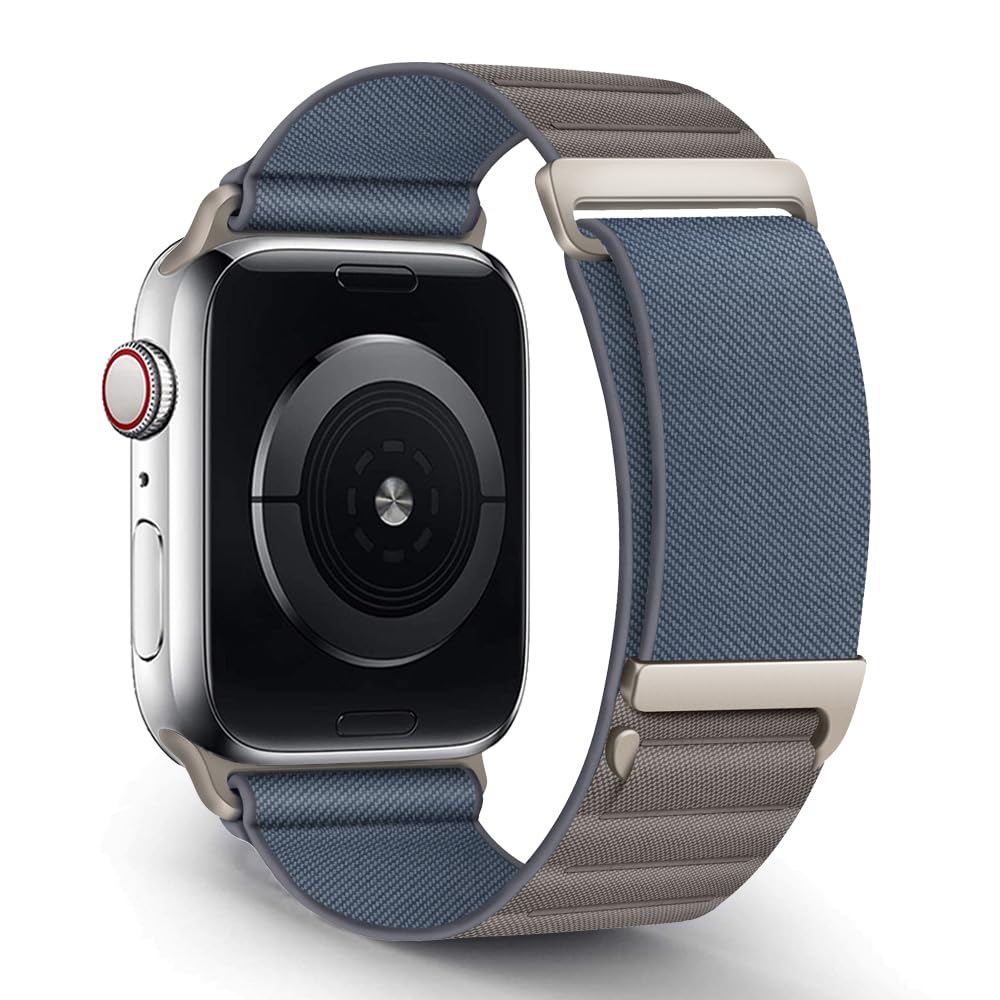 TANAKEY Cinturino in Alpine Loop Compatibile con Apple Watch Ultra 49/45/44/42mm 41/40/38mm, Cinturini di ricambio Compatibile con iWatch Ultra 2/SE 2/Series 9/8/7/6/5/4/3/2/1