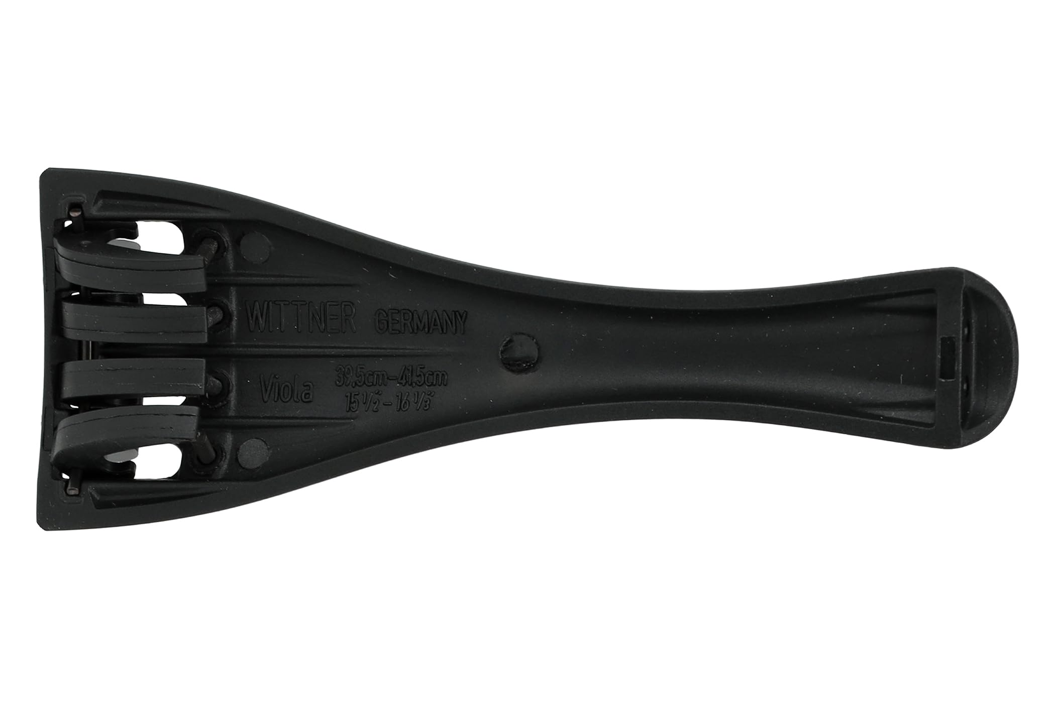 Wittner 919131 Cordier Alto Ultra - pour alto 39,5-41,5 cm - plastique high-tech - ultra-léger - avec corde d’attache en nylon - 4 accordeur précis - noir