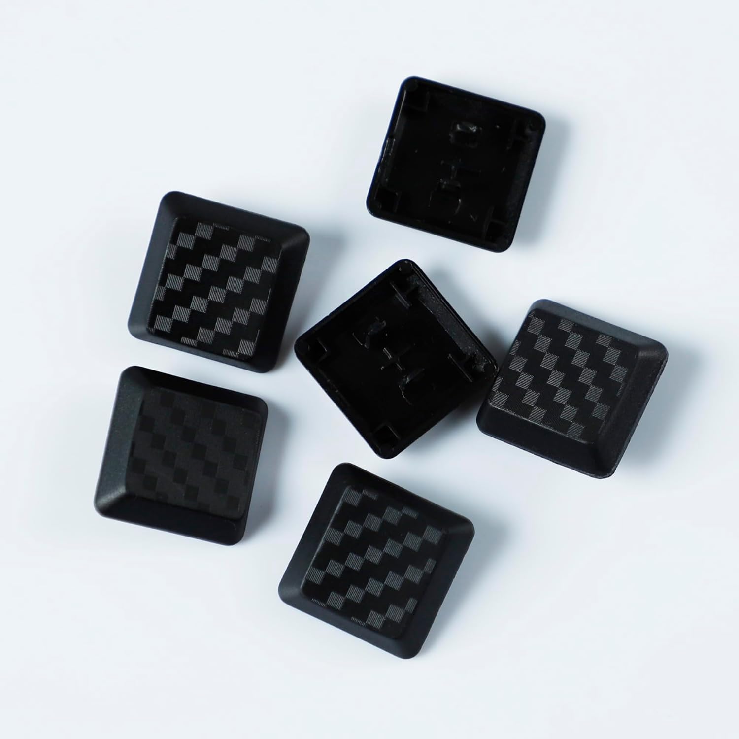YMDK 1u Grid Blank Black Keycap PBT Replacement Keycaps DIY Compatible with Logi G813 G815 G913 G915 tkl Mechanical Keyboard