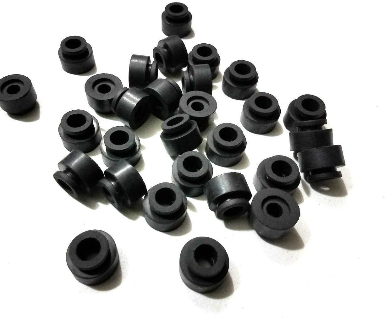 Lot of 25 Rubber Compressor Grommets for HVAC,Refrigerator - 3/4 Groove Diameter