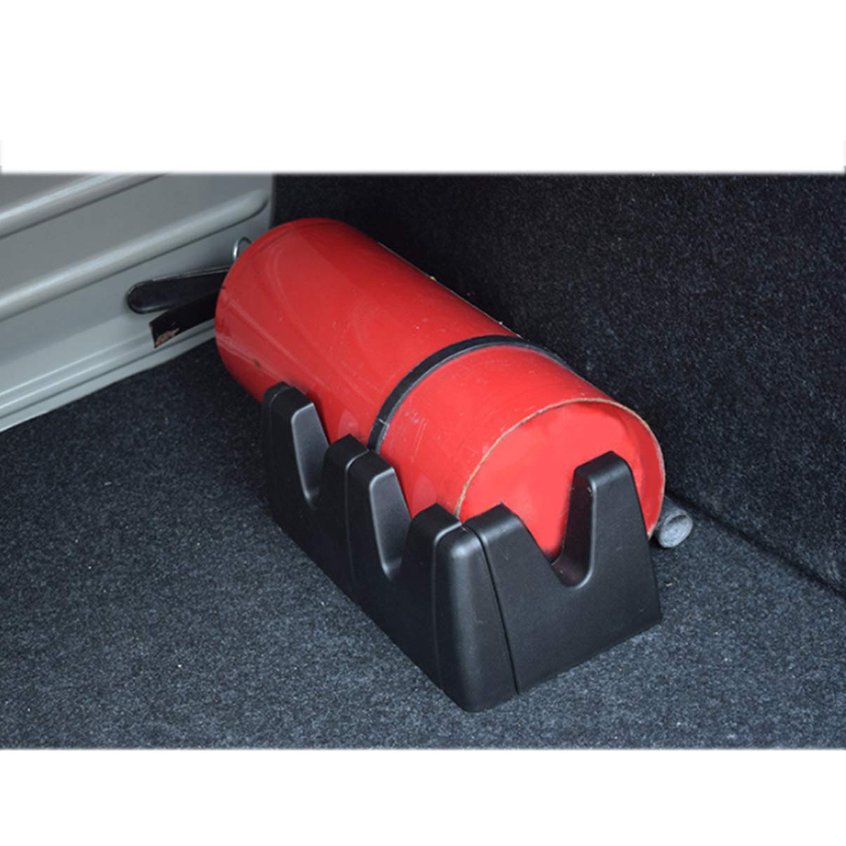 Gatuida Kofferraum Aufbewahrungsbox mit 6 Teilen Auto Organizer aus Pp mit Zwei Fächern Super Haftende Klettverschlüsse für Sportausrüstung und Weinflaschen im Kofferraum