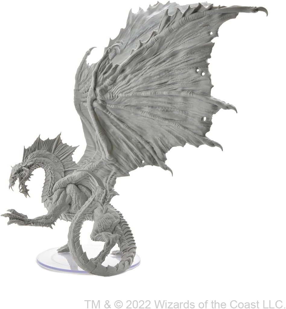 WizKids D&D Nolzur's Marvelous Miniatures: Adult Black Dragon