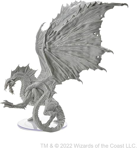 Miniatura 5 de D&D Nolzur's Marvelous Miniatures: Dragón Negro Adulto