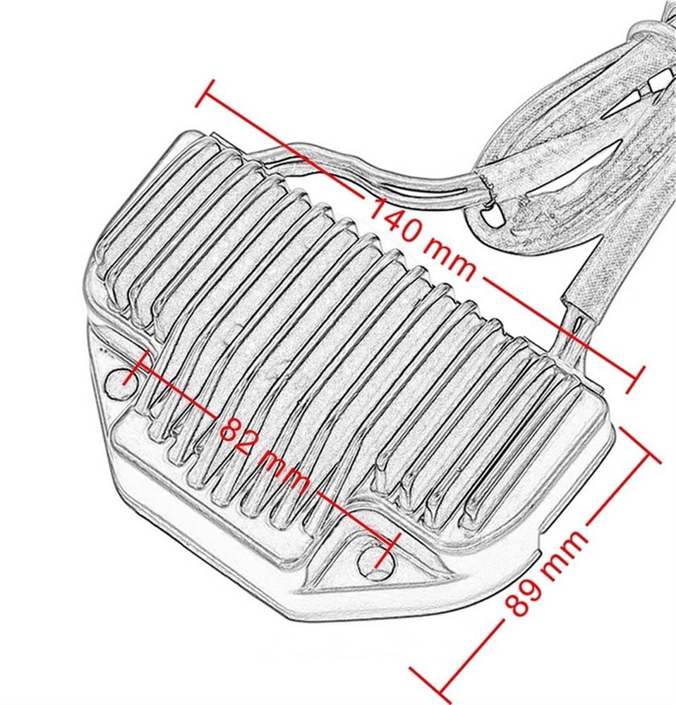 Motorrad Spannungsregler Gleichrichter Motorrad Spannungsreglergleichrichter Für Street Rod VRod VRSCA 2002-2007 Für NightRod VRSCD2006-2007 VRSCX