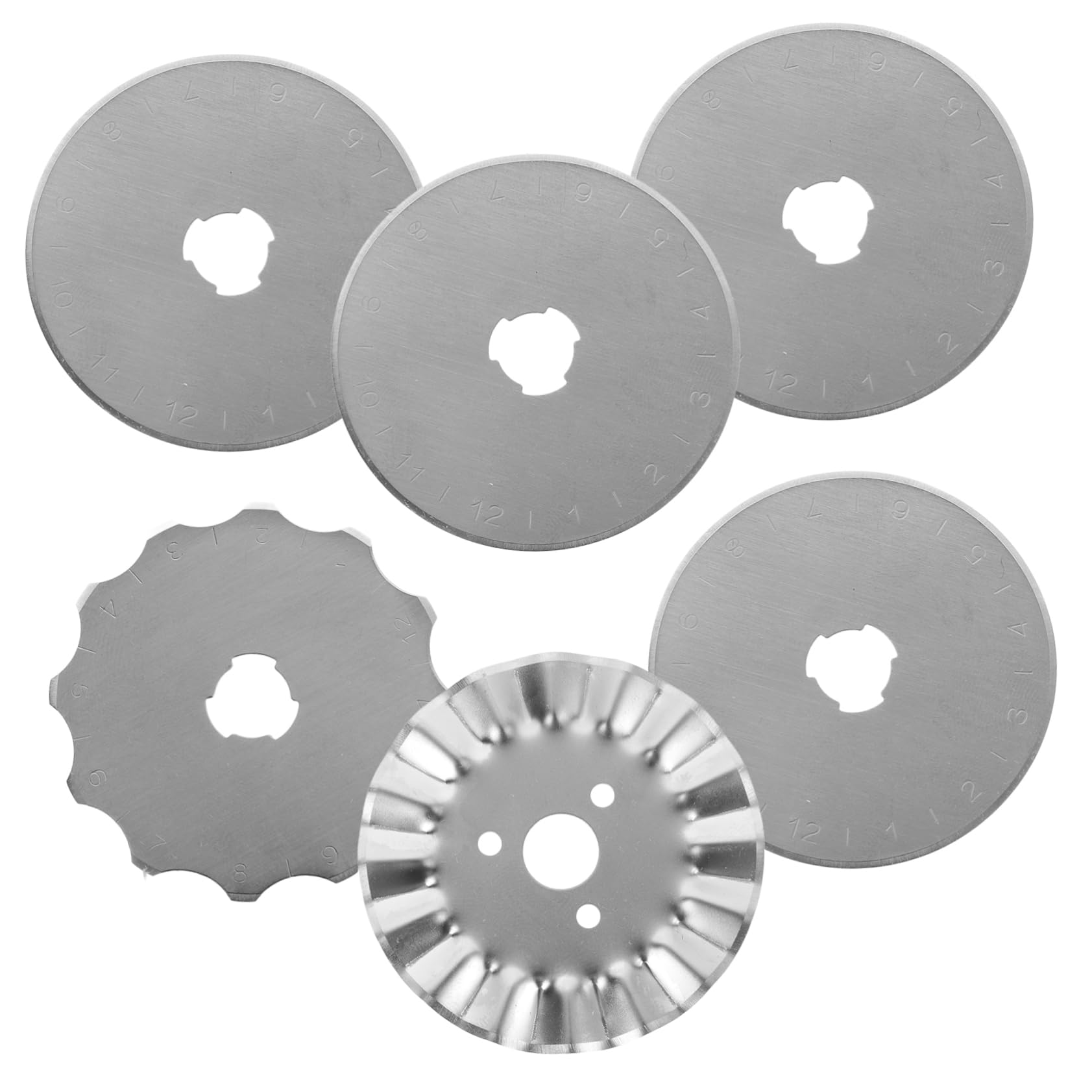 3sets Rollschneider Zubehör Präzision Für Stoff Papier Und Leder Schneiden 6 Stücke * 3
