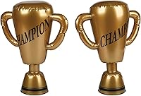 Vista 1 de Trofeo inflable de premio campeón Juego de 2 16 pulgadas Inflar fiesta