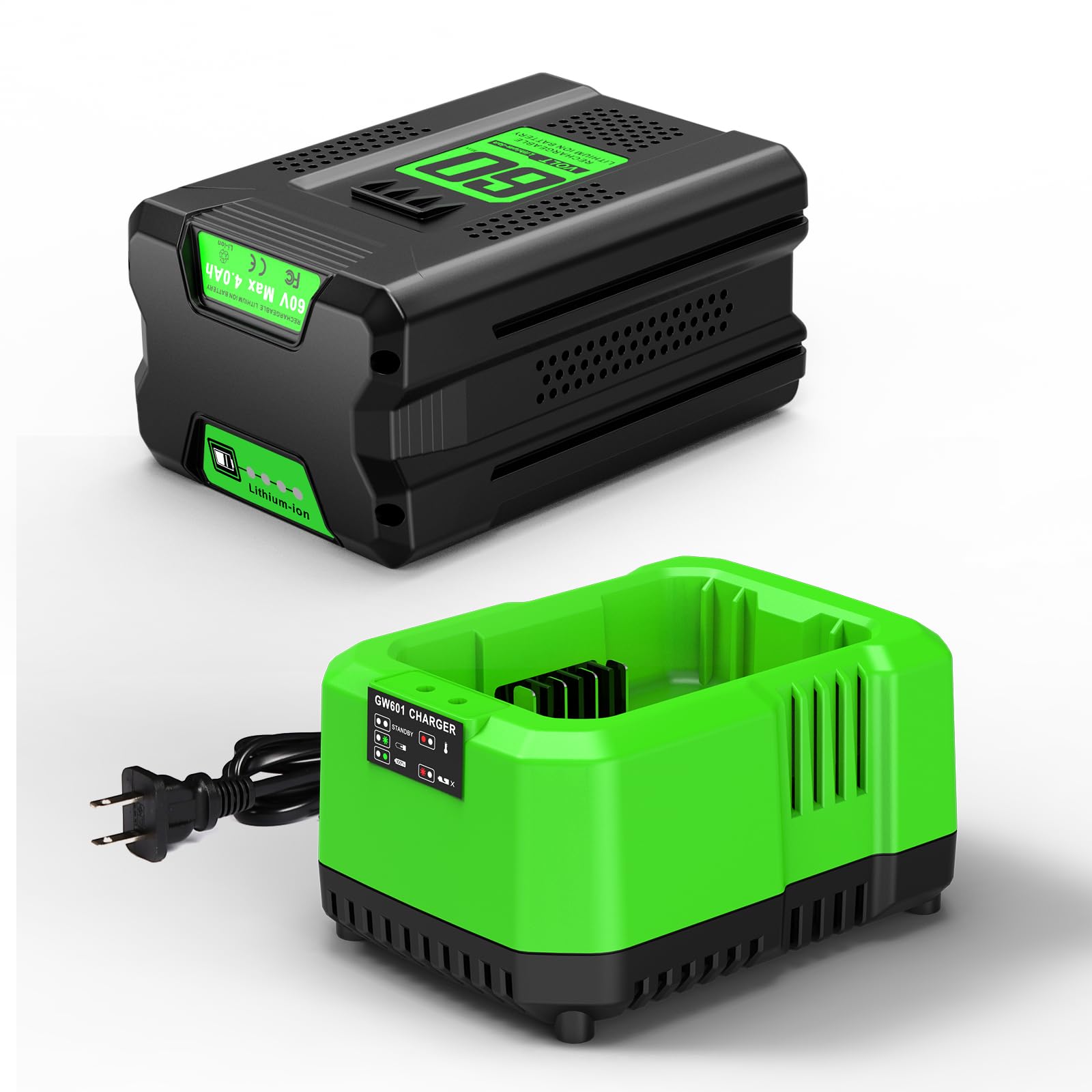 Bslite 4.0Ah 60V Battery and Charger Combo