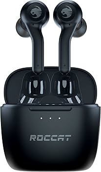 ROCCAT SYN Buds Air ワイヤレスイヤフォン Amazon.com: ROCCAT Syn Buds Air True Wireless Earbuds for
