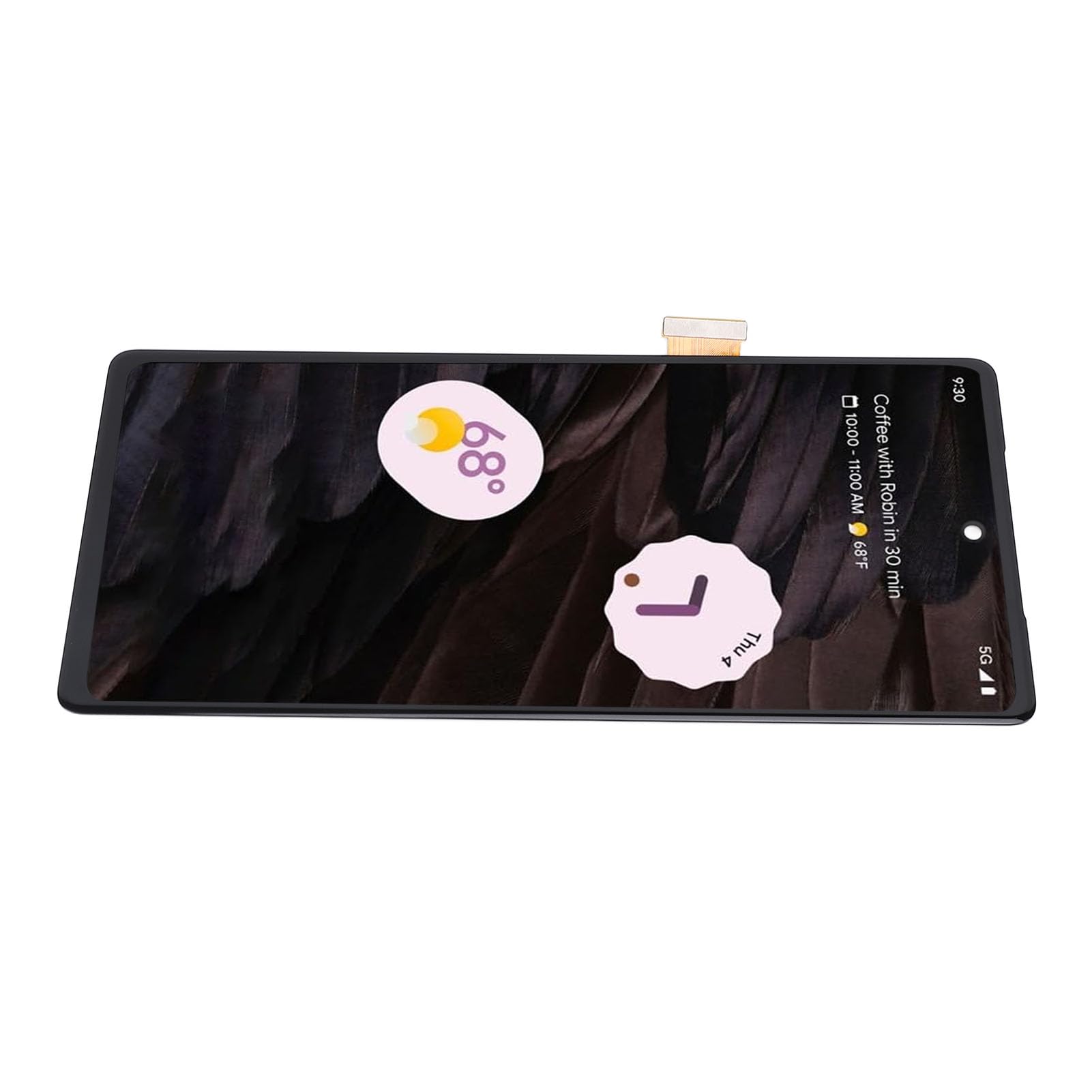 Tomantery Wymiana Ekranu AMOLED 7A 5G z funkcją Rozpoznawania Linii Papilarnych dla Zestawu Wyświetlacza Telefonu o Przekątnej 6,1 Cala, Idealna do Różnych Defektów Ekranu, do Profesjonalnej