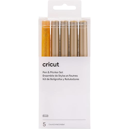 Cricut Gold Multi Pen Set, Multicolor