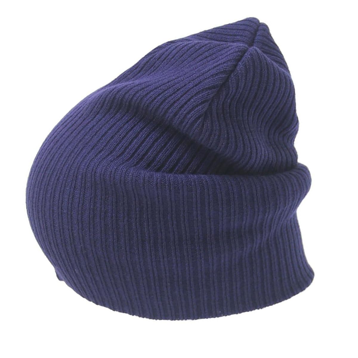 Van Der Linn Unisex Dark Blue Adult Slouch Beanie Winter Hat Cap One Size Skateboard (Uk, Alpha, One Size, )