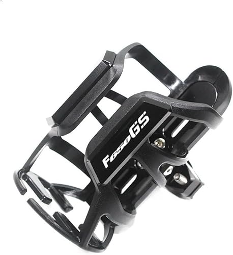 Para F 650 GS para BMW para F650GS para F650 GS Moto CNC Aleación de aluminio Bebida Botella de agua Bebida Soporte portátil (Color  Blanco)