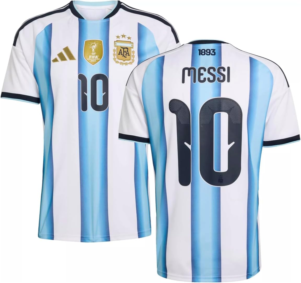adidas Men's Argentina 26 Home Replica Messi Jersey