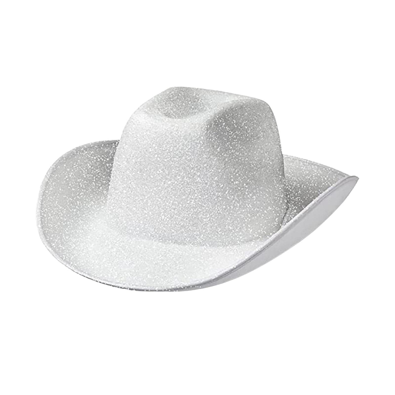 merishopp Cowboy Hat Blinking Women Cap Denim Hat Cowgirl Hat for Carnival Accessories White|Clothing Shoes & Accessories|Mens Accessories|Hats-picture-34