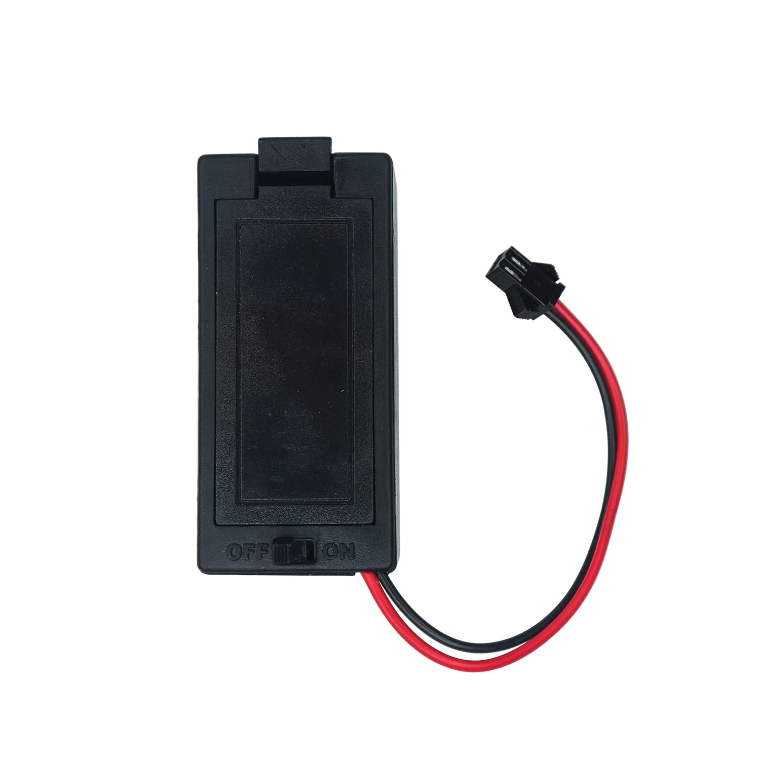 Electronic Spices Pack of 1 Single 9V battery holder Plastic case with on/off switch and 2 pin SM JST connector (9volt) (B0B25HGTLD) Amazon Price History, Amazon Price Tracker