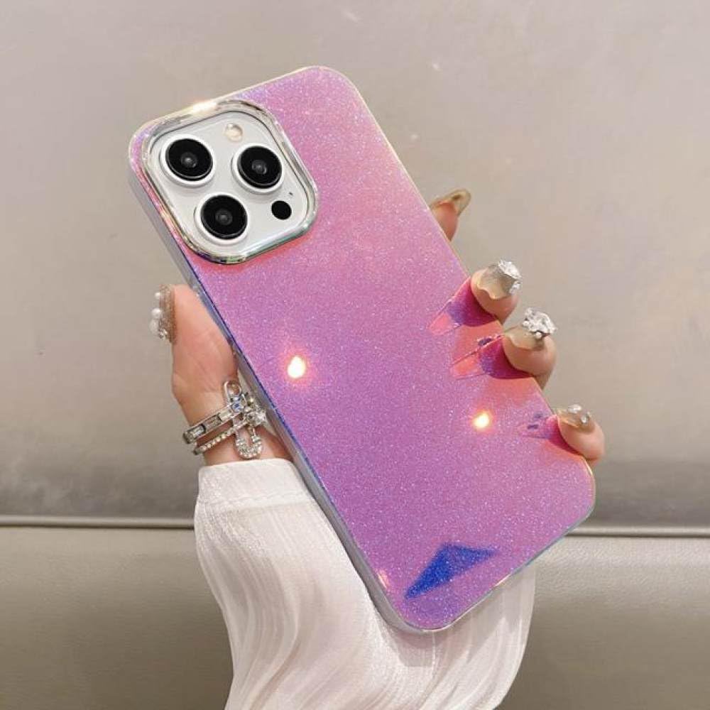 Coque iPhone 11 Pro bleu violet étui réfléchissant pour vos sorties quotidiennes