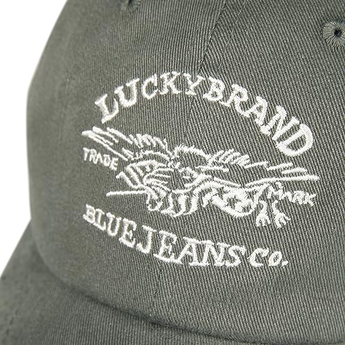 Image of Lucky Brand Classic Cotton Adjustable | Dad Hat | Baseball Cap | Golf | Fishing | Low Profile | 5 Panel Design