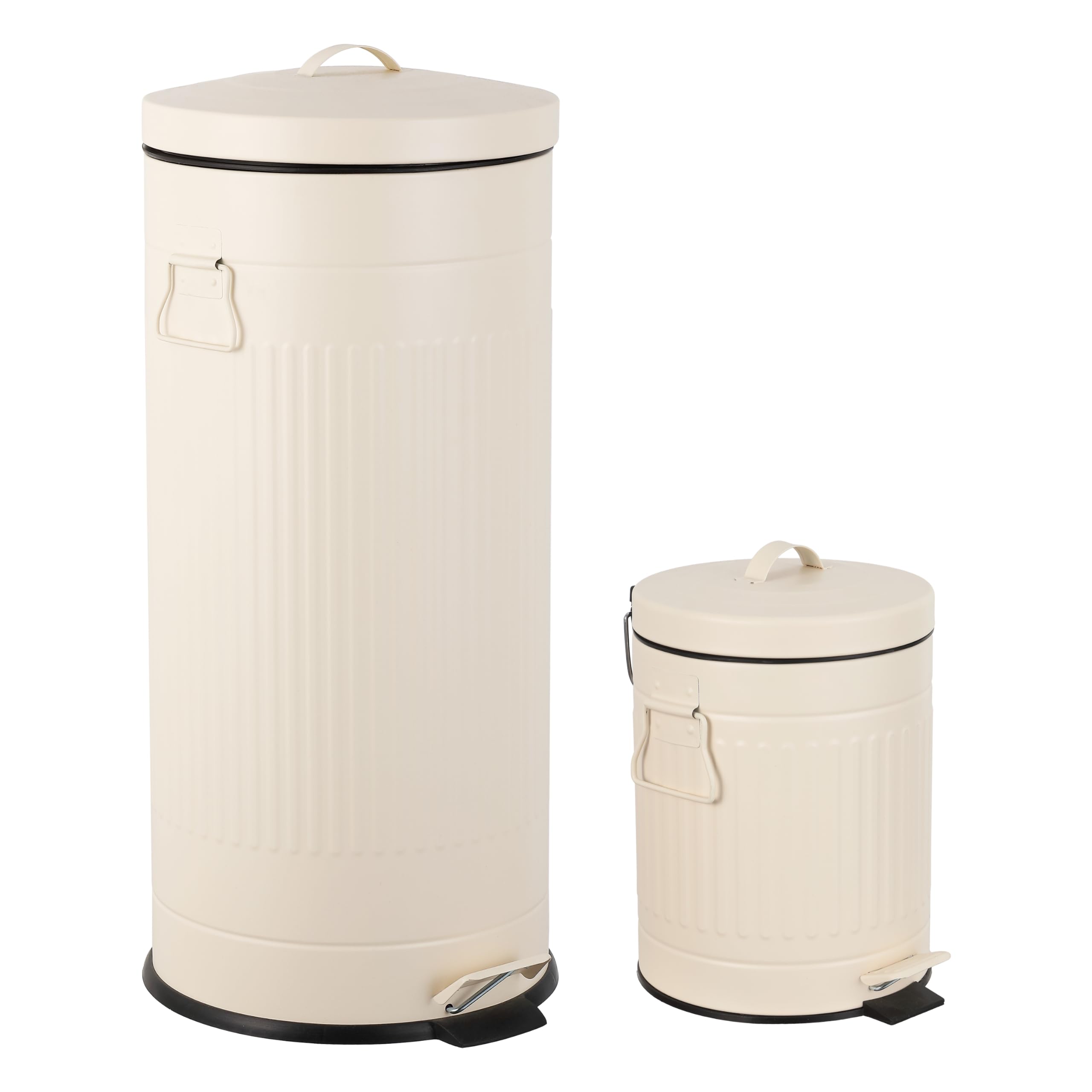Amazon.com: happimess HPM1018C Theo Retro 8-Gallon Step Trash Can