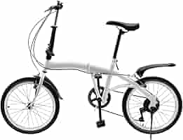 ホワイト折りたたみ自転車 Amazon | LEYSRIS 大人用折りたたみ自転車 20インチ ホワイト