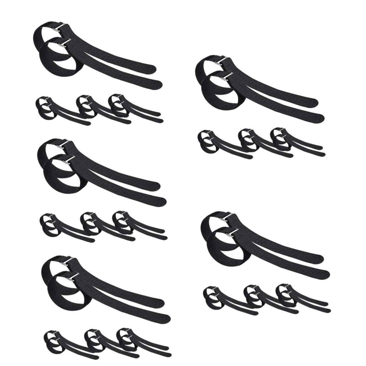 OATIPHO 20pairs - Ice Grippers for Shoes Crampon Spikes Strap for Mountaineering Hiking and Activities Non- Footwear Accessory