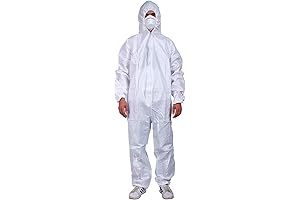 Cleaing Pack of 3 SMS Disposable Paint Suit – Premium Hazmat Suits for Professionals