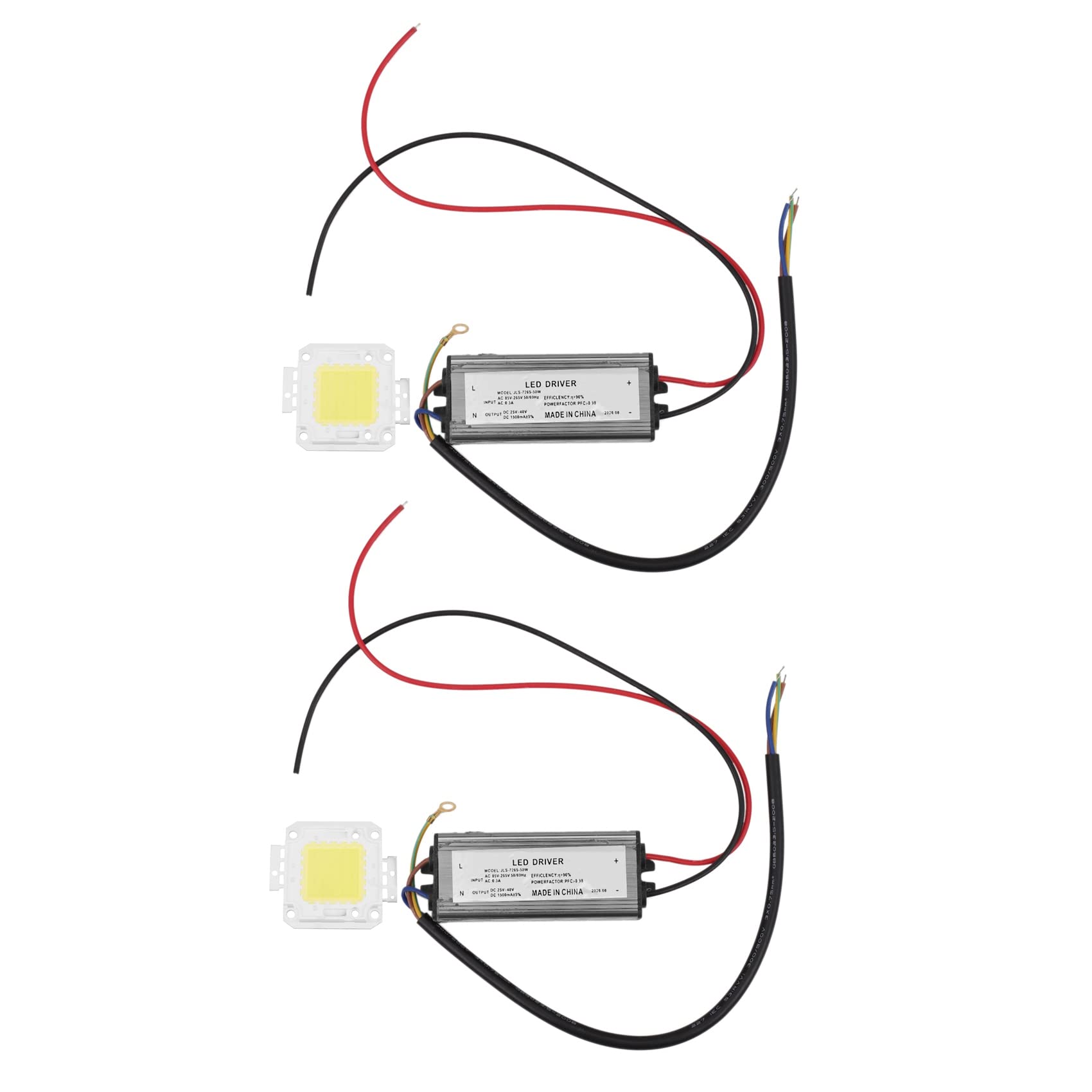 Driver LED de 50W impermeable IP67 con chip de alta potencia para un brillo estable