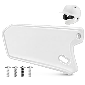 White Batting Helmet Face Shield Compatible with EvoShield XVT Helmet