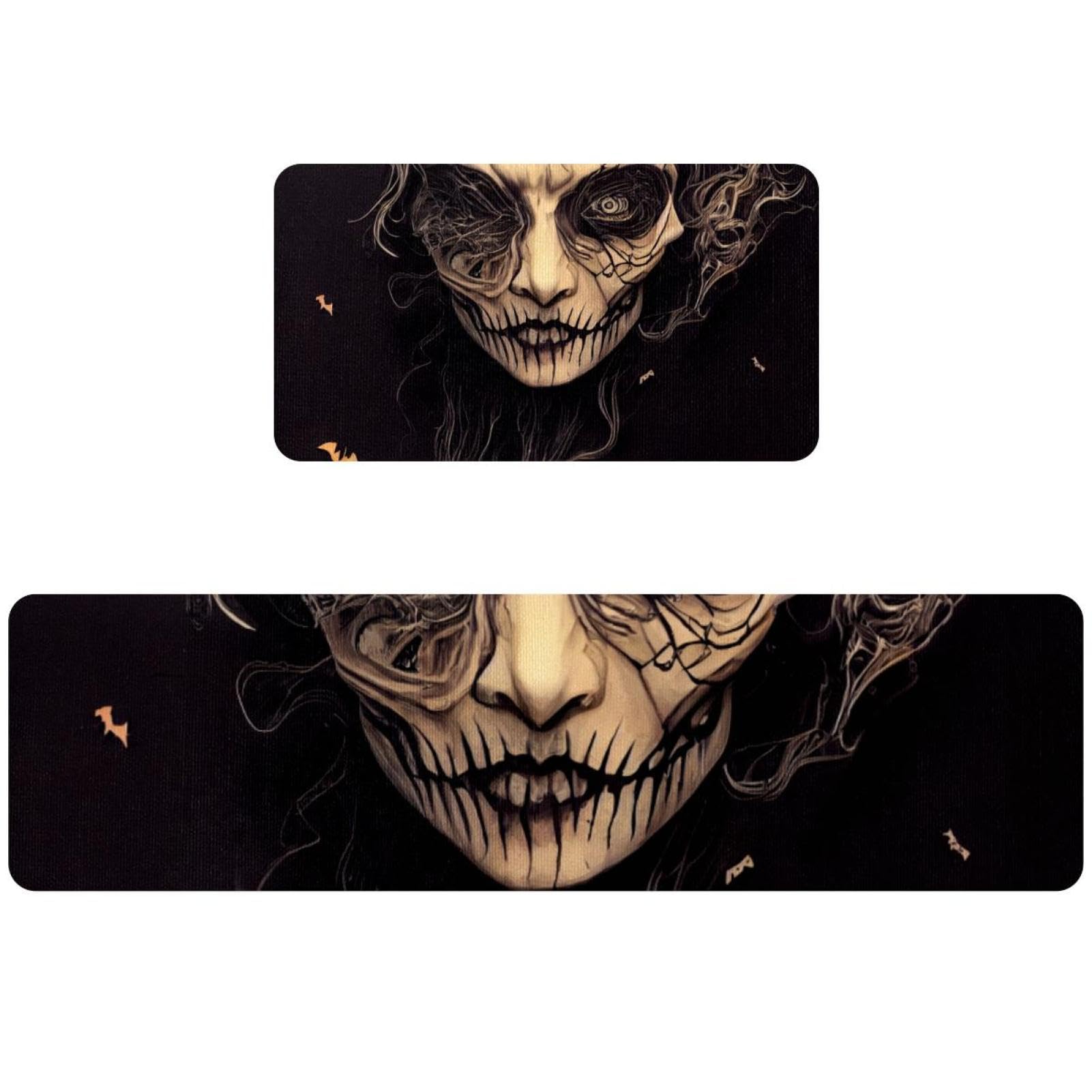 Alfombrillas de cocina lavables que evitan resbalones este Halloween