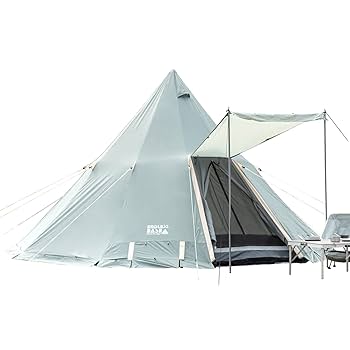 Amazon | ENDLESS-BASE テント 5-6人用 フルセット ワンポール