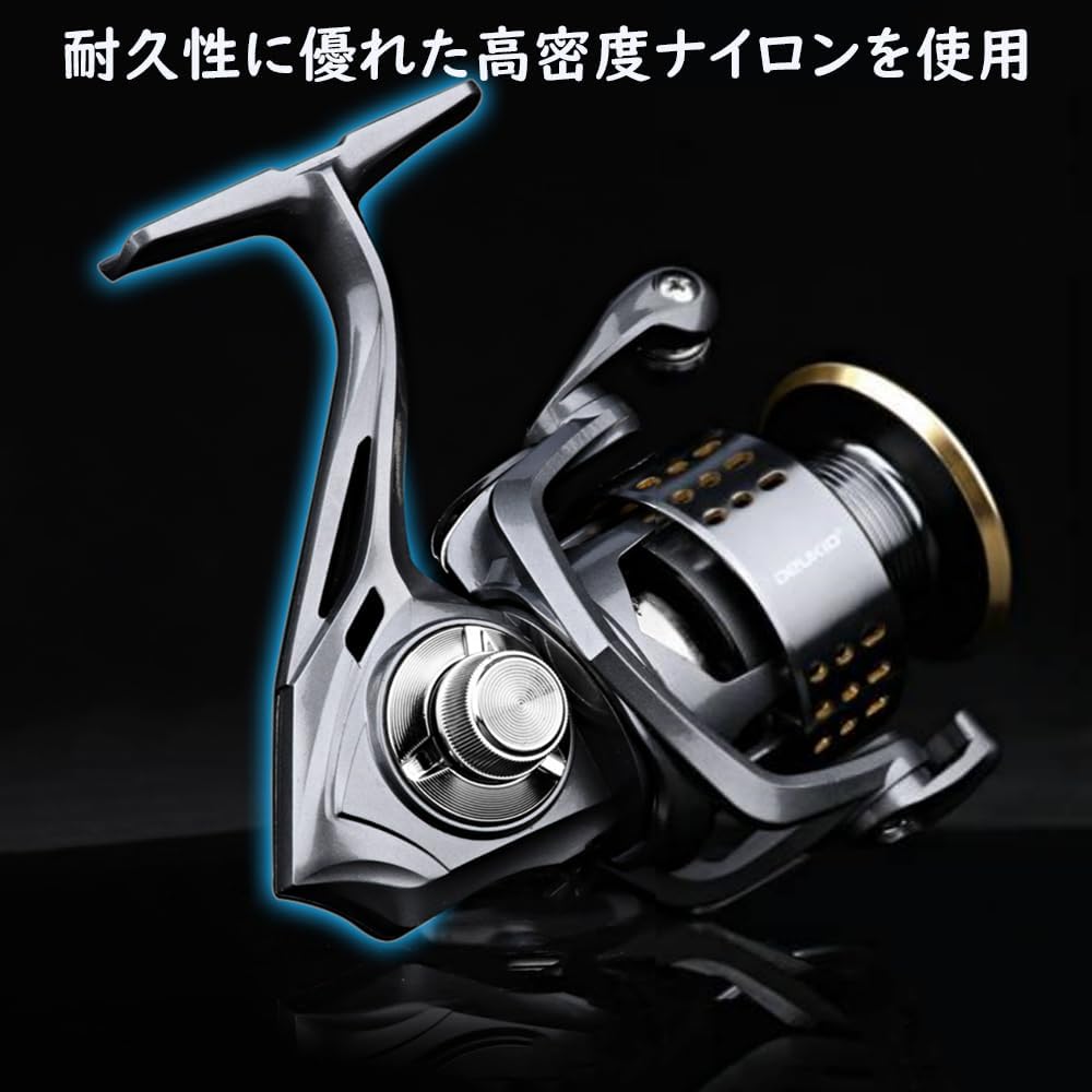 Amazon | スピニングリール 遠投・投げ釣り 深溝アルミスプール