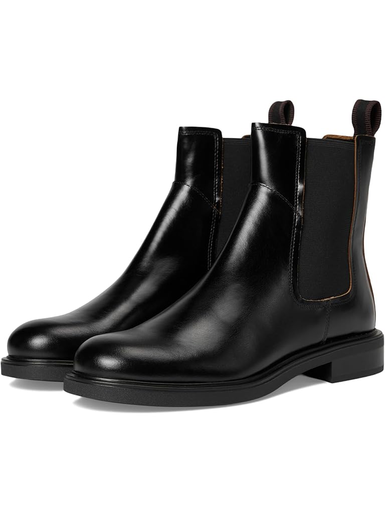 Black Vagabond Shoemakers Freya Leather Chelsea Boots