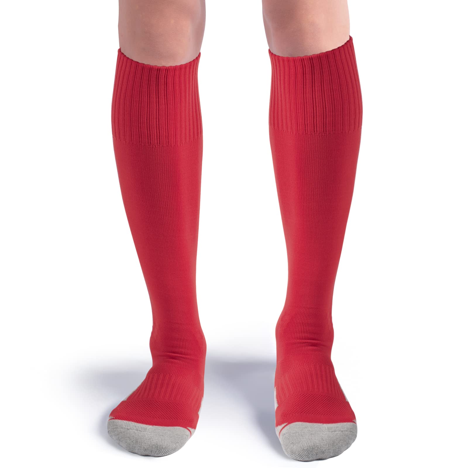 4er-Pack Softball-Baseballsocken für Jugendliche, Kinder, Erwachsene