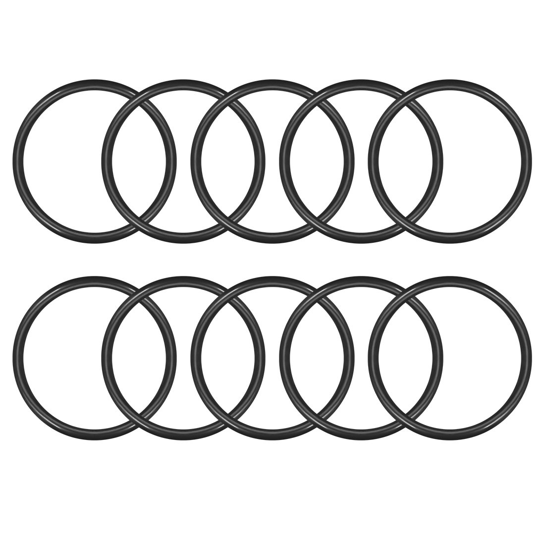 uxcell O-Rings Nitrile Rubber, 53mm Inner Diameter, 60mm OD, 3.5mm Width, Round Seal Gasket(Pack of 10) (B07DLNP61M) Amazon Price History, Amazon Price Tracker