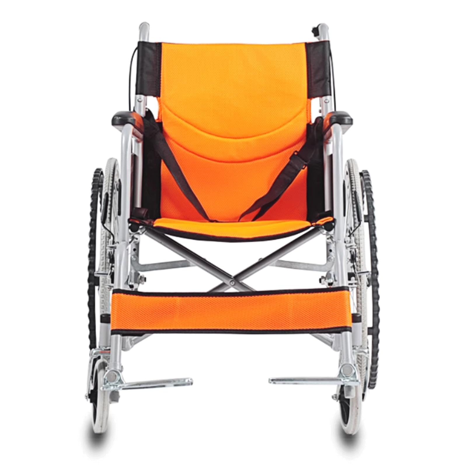 faltbar Wheelchair Rollstuhl Faltbare ultraleuchte tragbare Rollstuhl für das Reisen für ältere Menschen und Erwachsene 46 cm Ladekapazität 200 lbs Rollstuhl