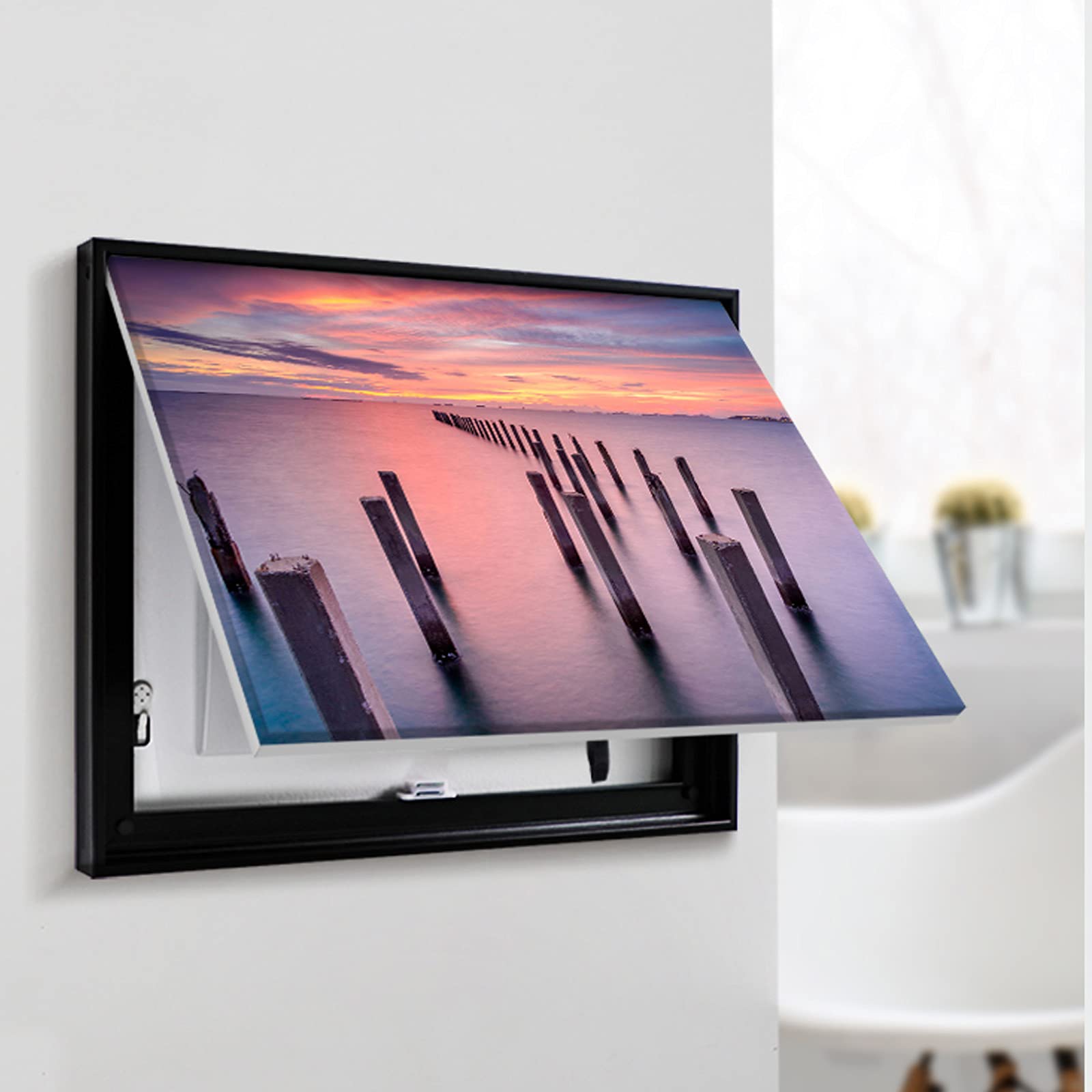Pintura decorativa de caja de distribución, Cubiertas De Medidor Eléctrico Cubierta De Caja Eléctrica Decorativa Moderna Caja De Medidor Eléctrico Extraíble Creativa Contadores De Cubierta Simple Deco
