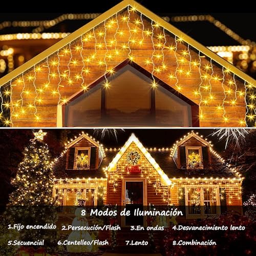 Consejos y comparativas para Comprar Luces de cortina para ventanas navideñas los mejores 10. 29 Imagen adicional