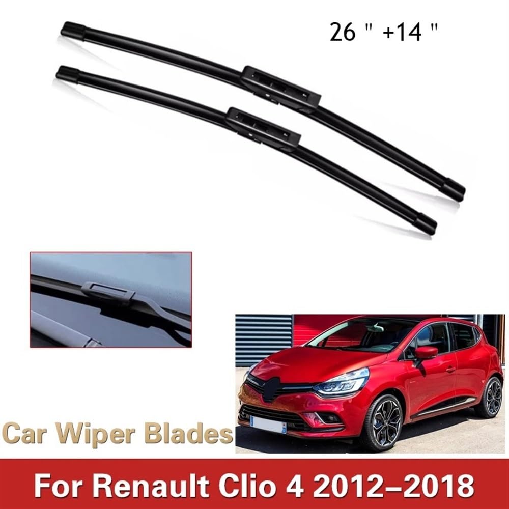 Para Renault Clio 4 Hatchback 2012-2018, Limpiaparabrisas Trasero De 11 Pulgadas, Limpiaparabrisas Trasero, Parabrisas Para Ventana Trasera De Coche, Cepillo De Lluvia