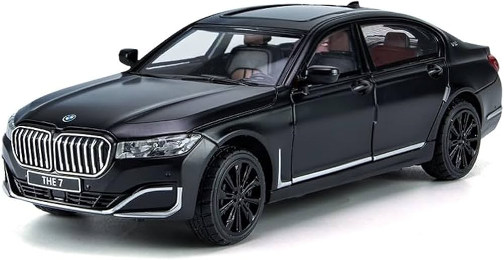 BDTCTK 1/24 Compatible for BMW 760 Model Car, Zinc Alloy Pull Back