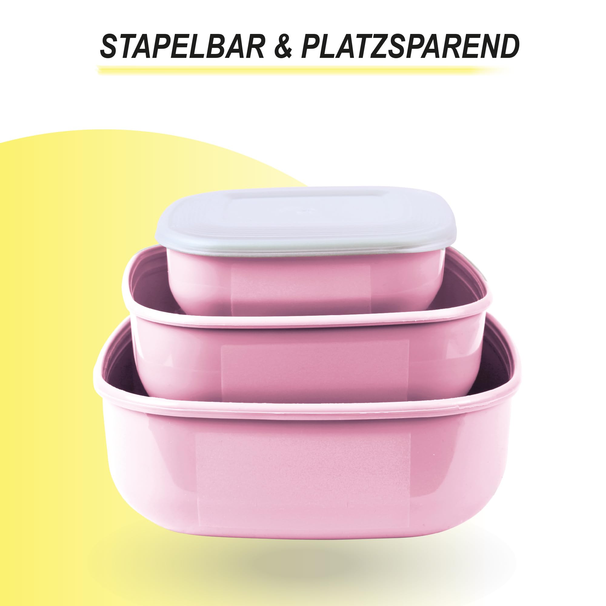 Emballage Alimentaire 12 Boîtes Alimentaires Rondes 550ml QILZO - Sans BPA - Micro-ondes, Lave-vaisselle, Congélateur - 4 Couleurs Meal Prep Containers