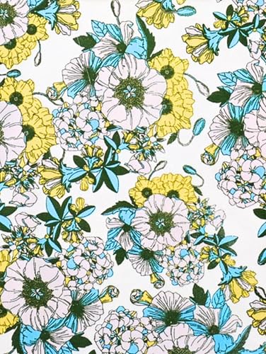 Image of 100% Cotton Unisex Apron - Adjustable Neck Straps, Vibrant Print, Reinforced Stitching, Multipurpose& Deep Pocket - for Cooking, Catering, Gardening, Painting-Printed Aprons