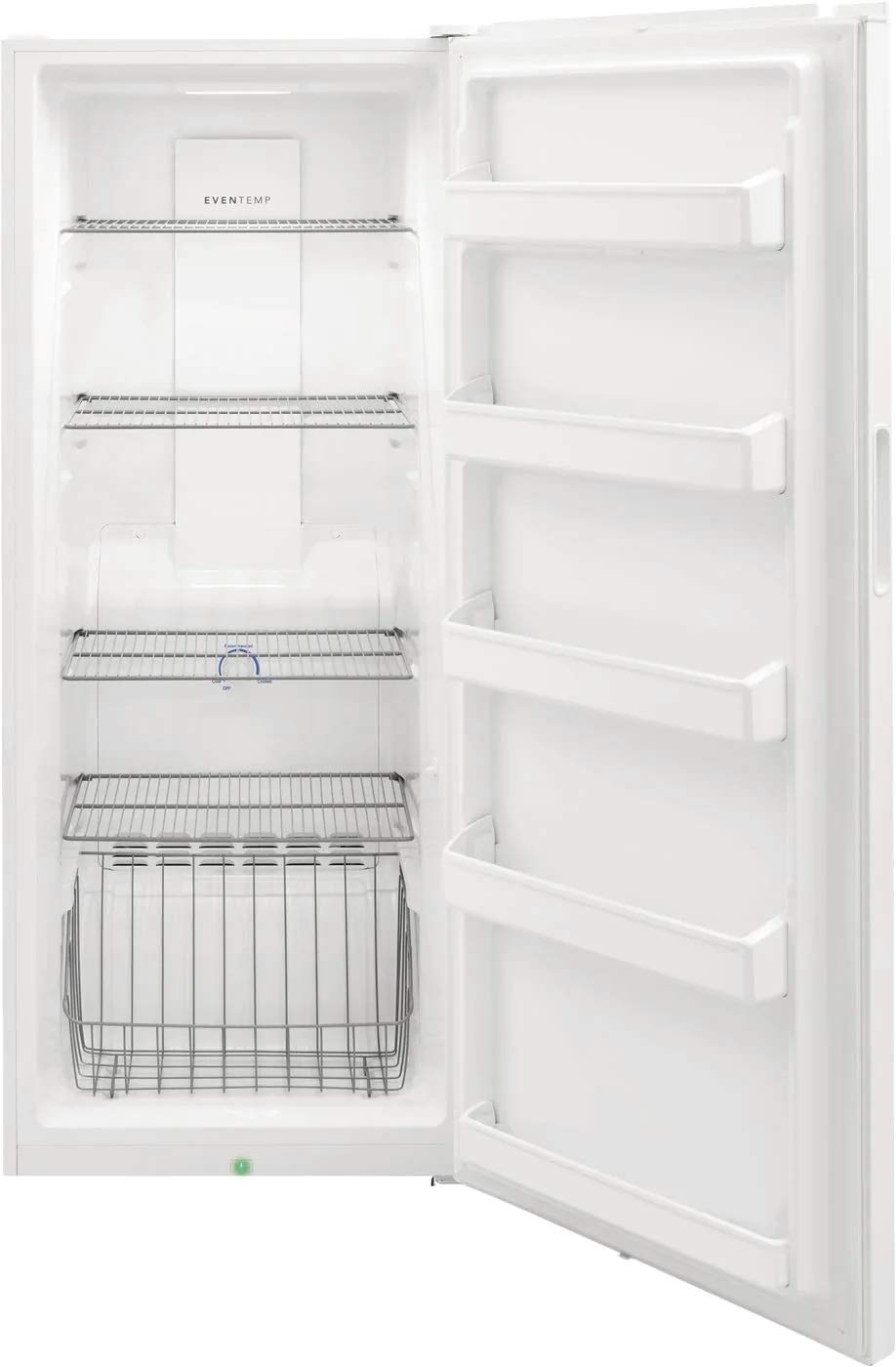 Frigidaire FFFU13F2VW 28 Inch White Freestanding Upright Counter Depth Freezer on Fridge.com