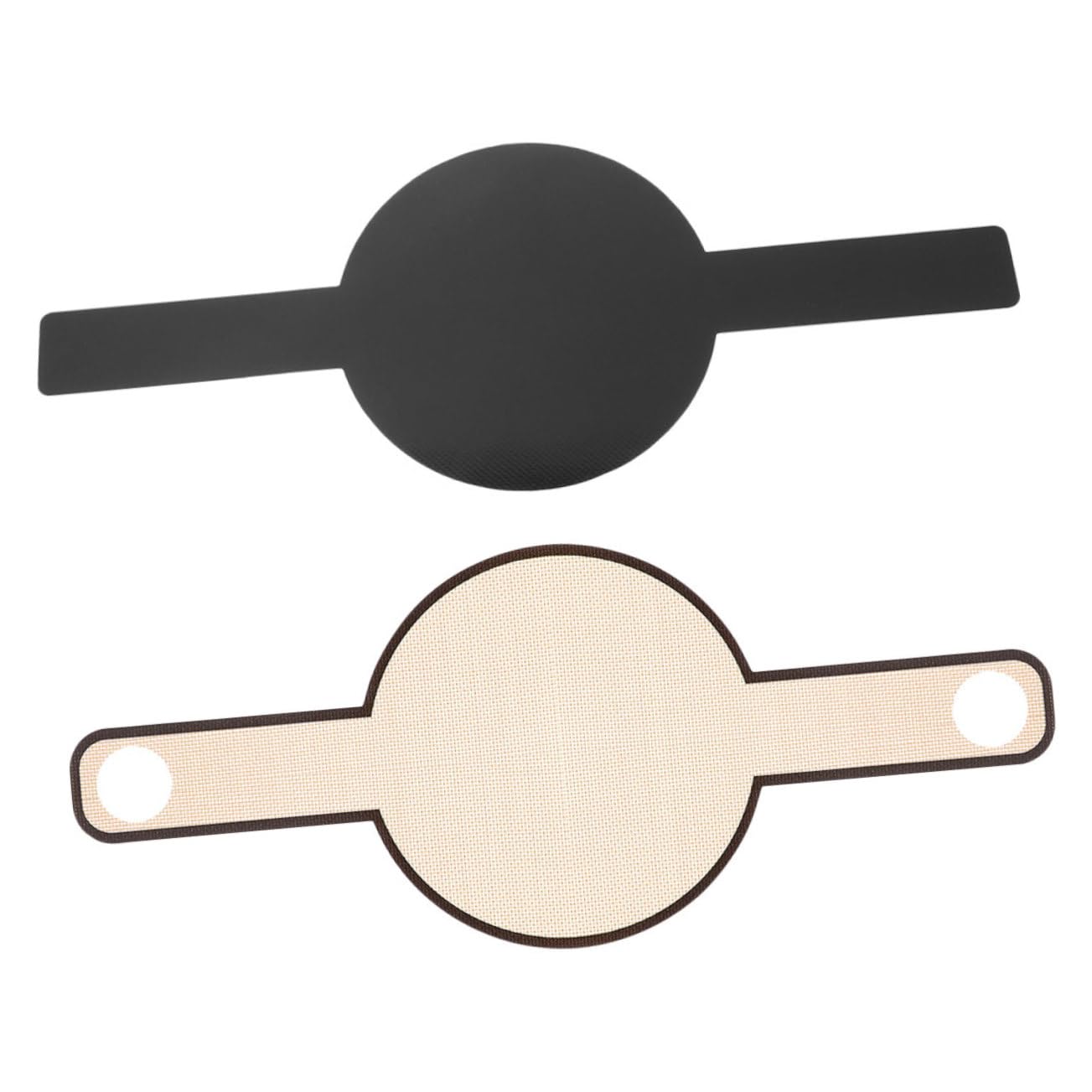 HEMOTON 6pièces Tapis De Cuisson Silicone Antidérapant Avec Longues Poignées Lot Pour Et Pâtisserie Résistant Aux Hautes Températures Pratique Et Sûr Pour Four Et Cuisine