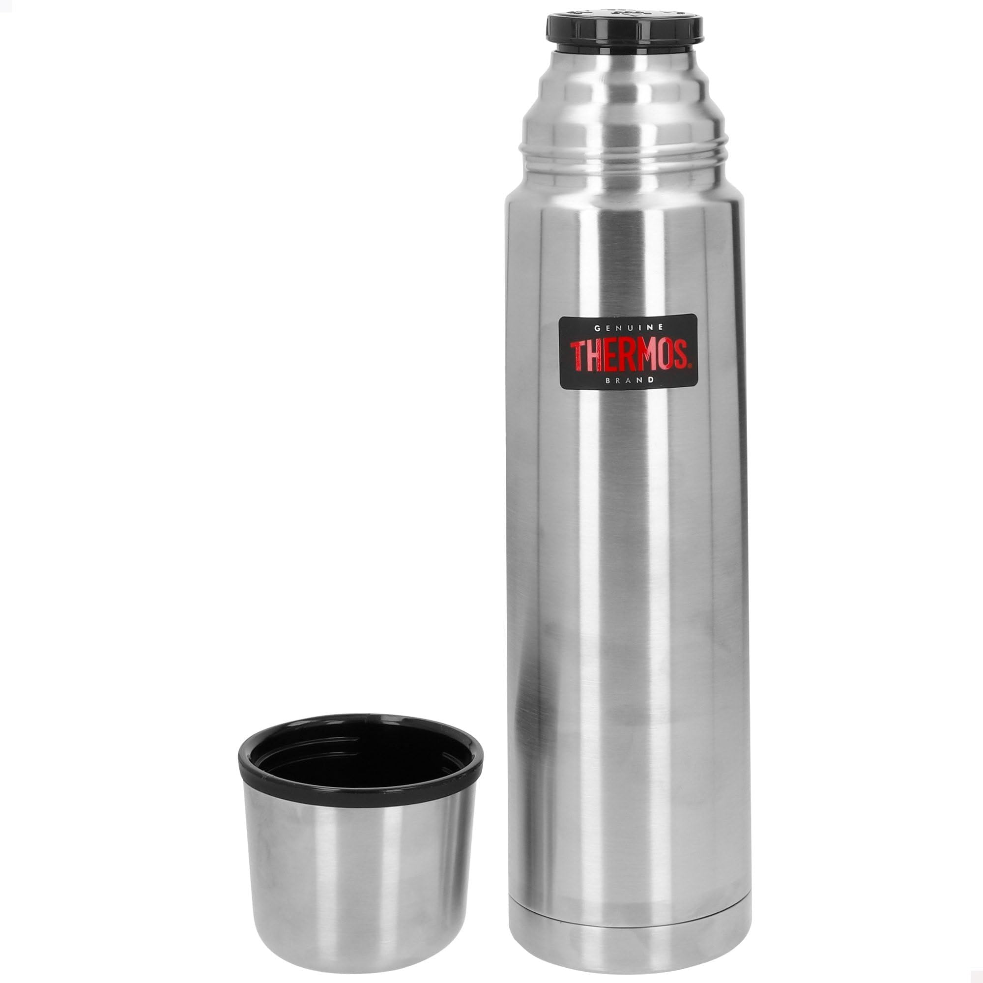 Thermax Insulated Flask, Silver, 1 Litre