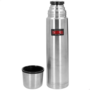 Thermos Thermax Insulated Flask Silver 1 Litre