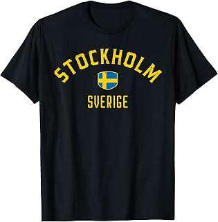 Stockholm Sweden - Stockholm Sverige T-Shirt