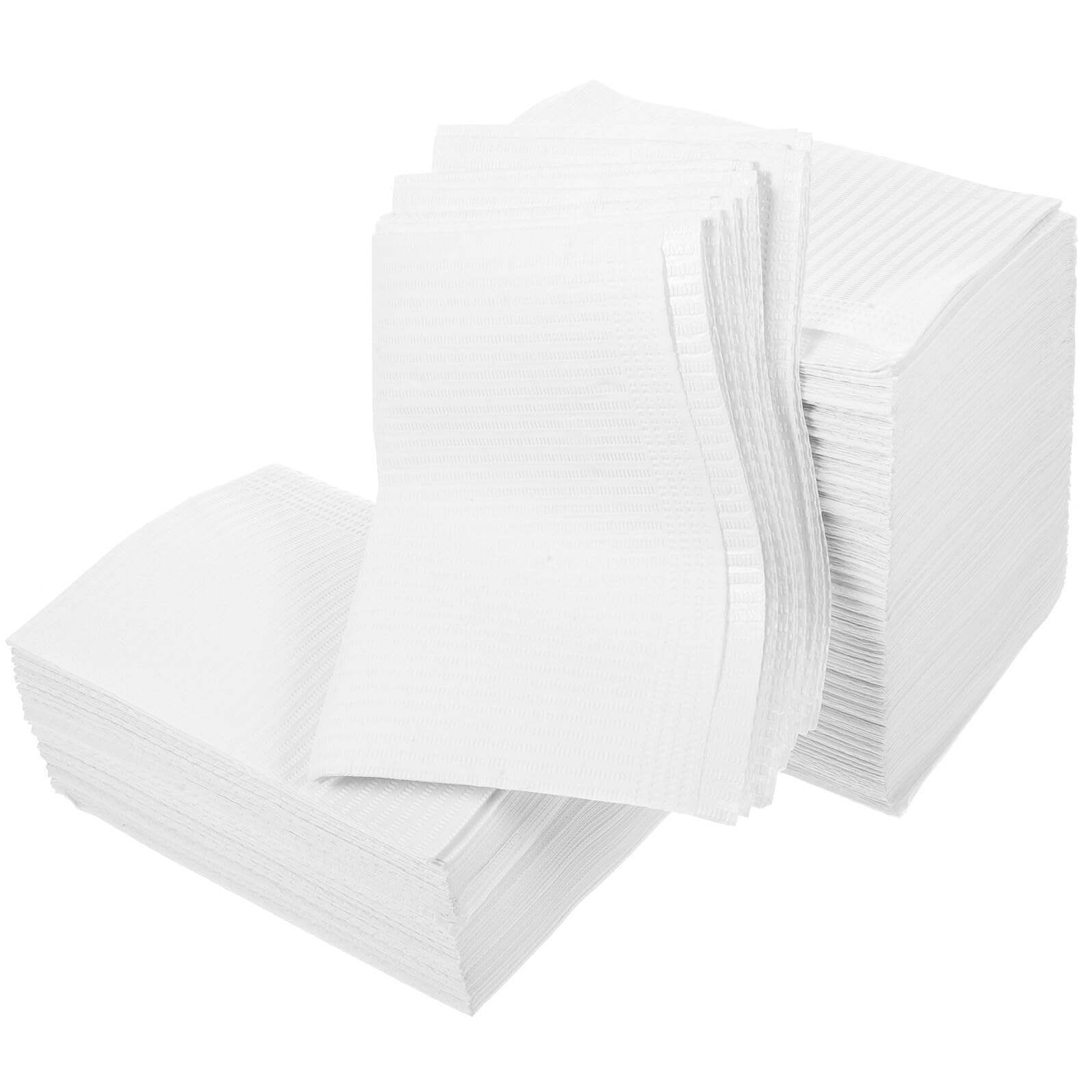 Tovagliette Manicure Monouso 125 Pezzi in Polpa per Tavolo | Bianco, Assorbenza Elevata e Barriera ai Liquidi, Formato Pratico per Studi Odontoiatrici e Saloni